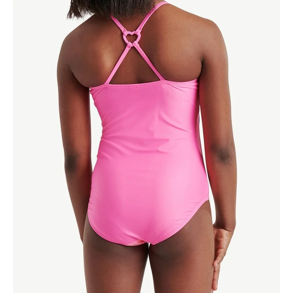 JusticeTropical Paradise Kids One Piece Swimsuit - XL 16/18